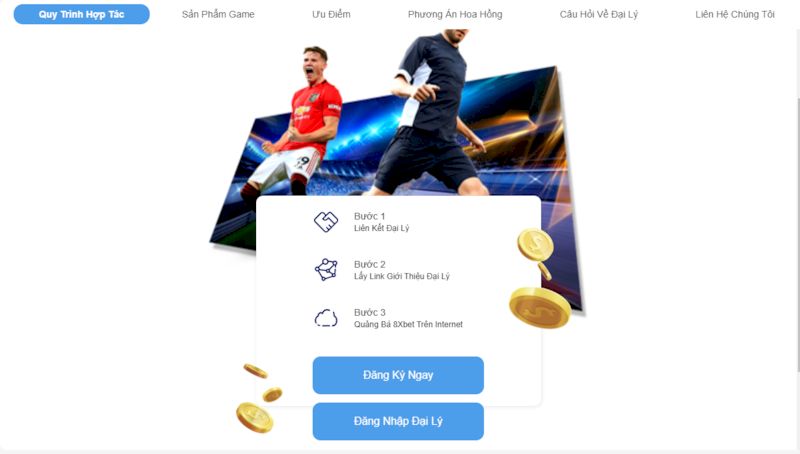 Tìm hiểu về chương trình Đại lý 8xbet với thu nhập cao